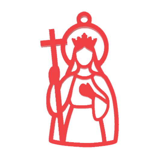 Llavero Virgen Santa Marta
