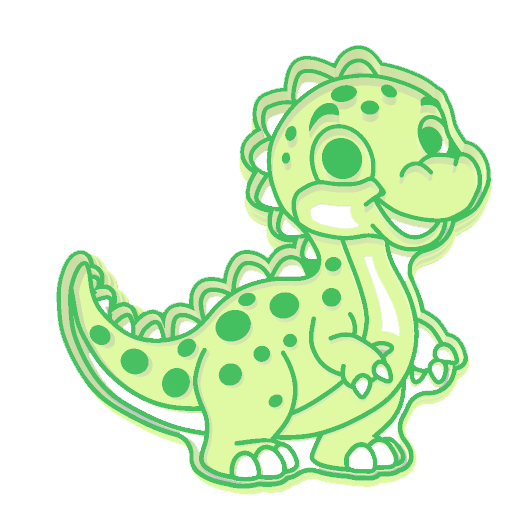 Cortador de galletas Dinosaurio