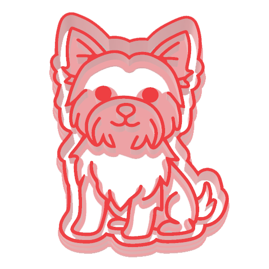 Cortador de galletas Yorkie