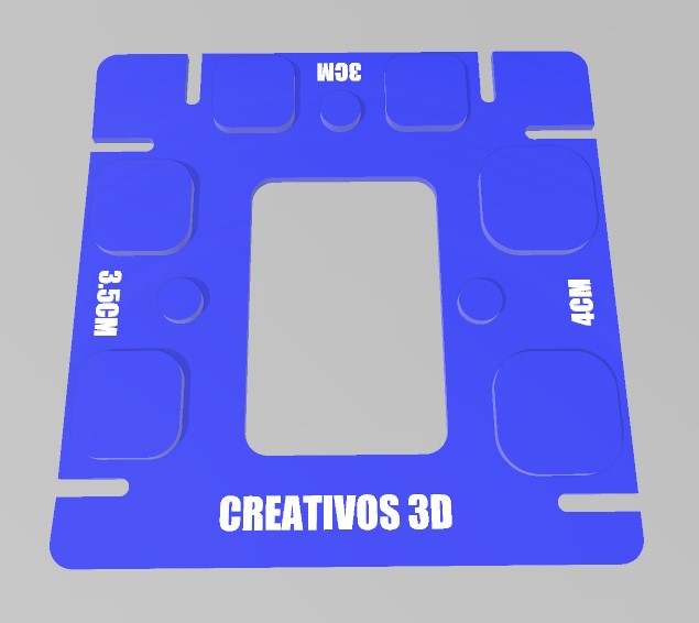 Base Gafas Semi Redondas
