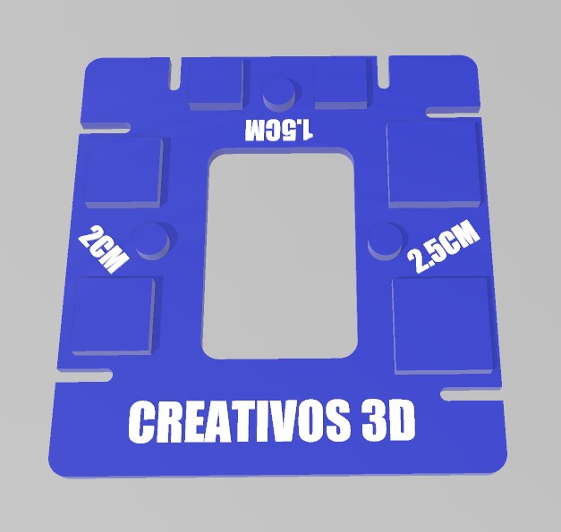 Mini Base Gafas Cuadradas